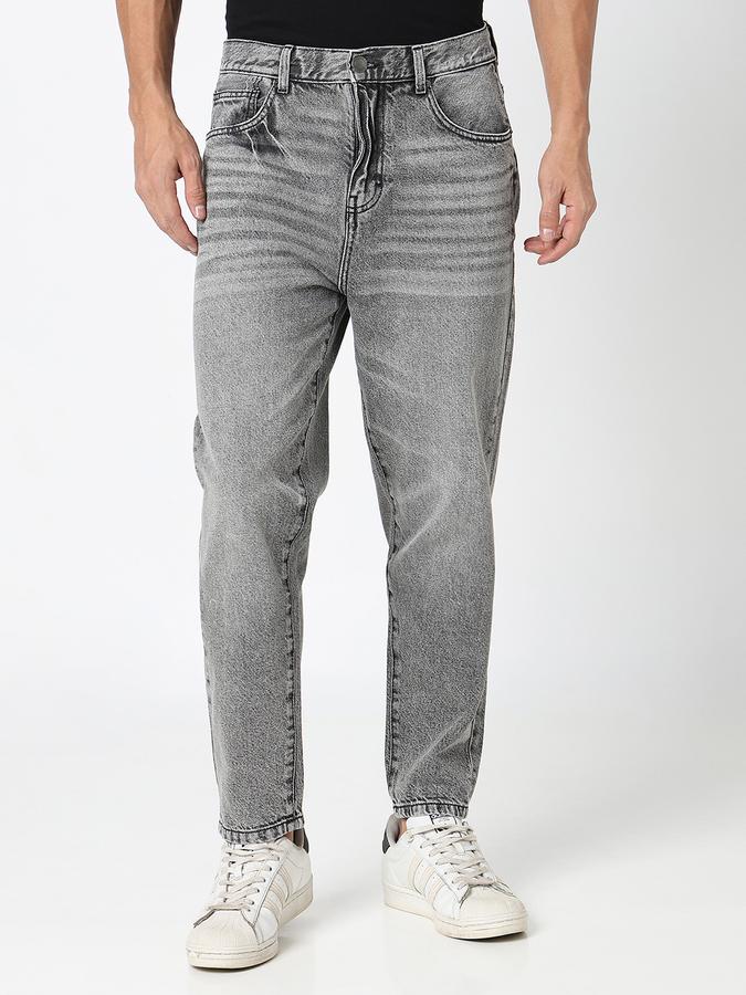 Men Solid Jeans image number 1