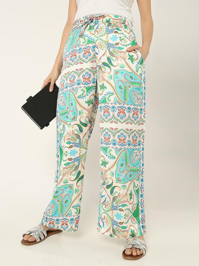 Women Floral Relaxed Fit Pants
