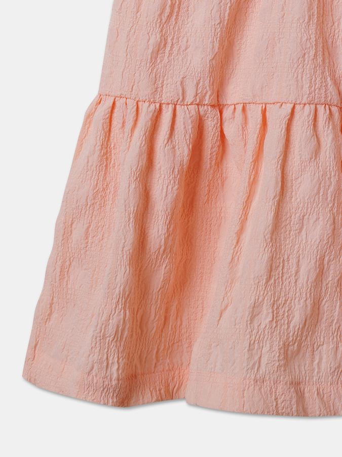 Girls Midi/Knee Length Casual Dress Short Sleeve data-index=