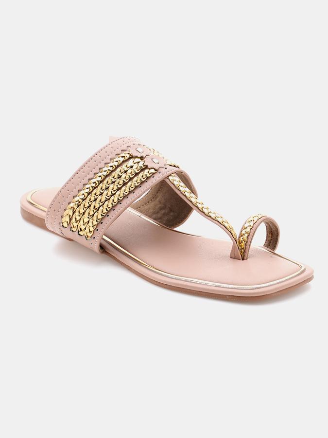 Women Braided Toe-Ring Sandals image number 2