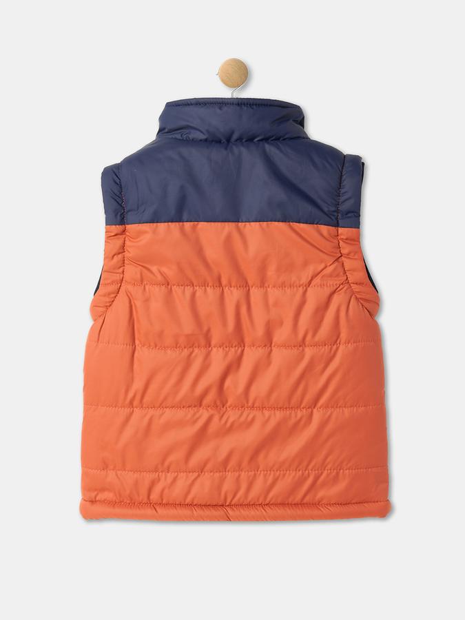 Boys Colourblock Zip-Front Jacket image number 1