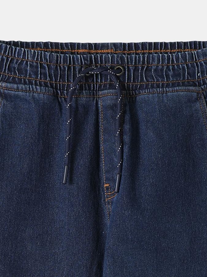 Boys Blend Regular Fit Mid Rise Solid Jeans