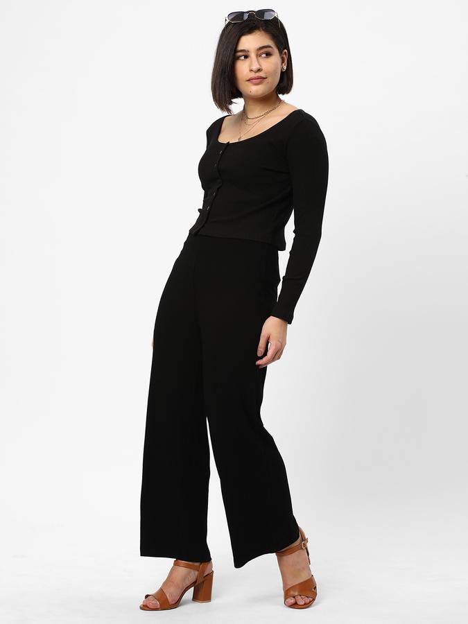 Women Slim Fit Crop Top image number 1