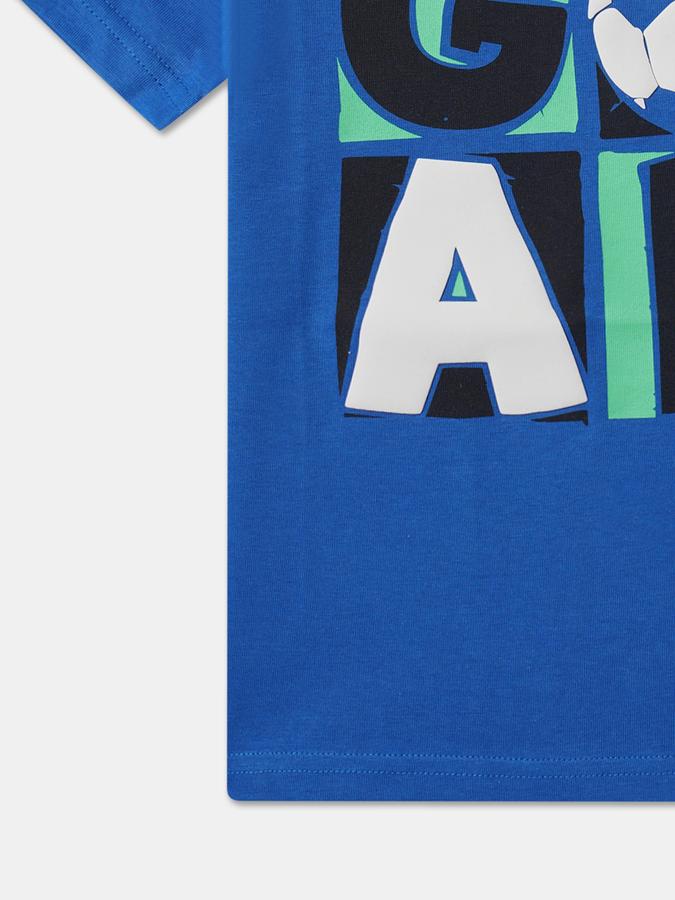 Boys Relaxed Fit Round-Neck T-Shirt image number 3