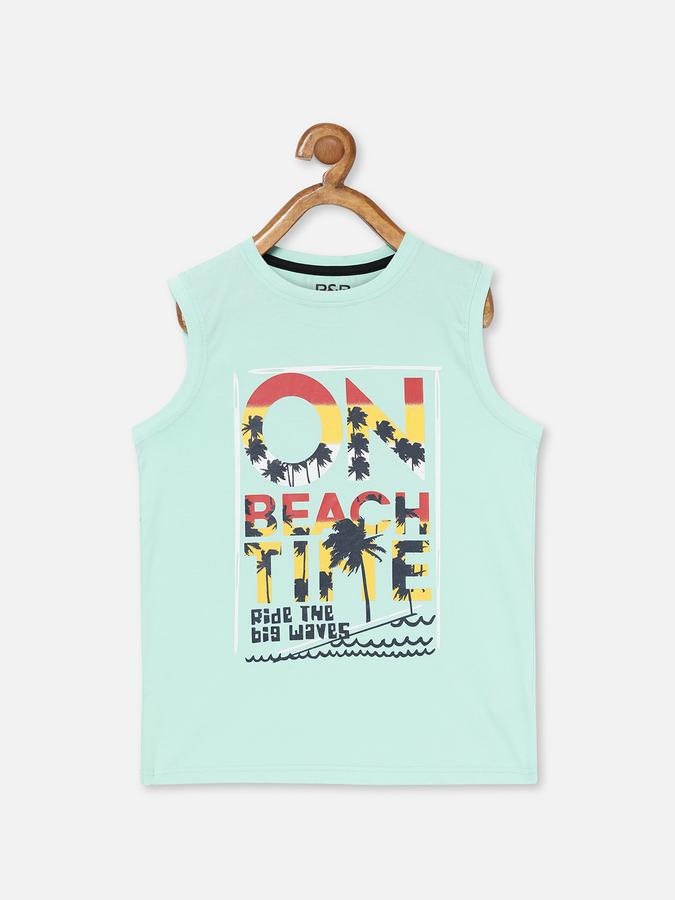 R&B Boy's Graphic Tank Top image number 0