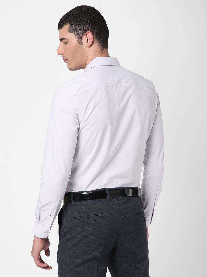 R&B Purple Men Casual Shirts image number 2