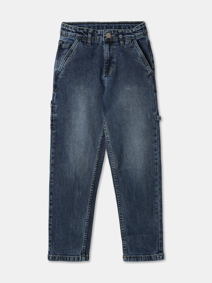 Straight Fit Boys Jeans image number 0