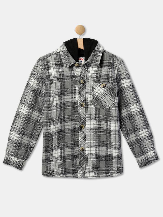 R&B Boys Beige Shirts