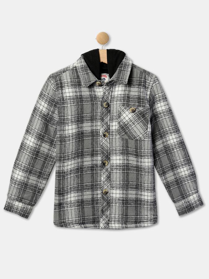 R&B Boy's Checks Shirts image number 0