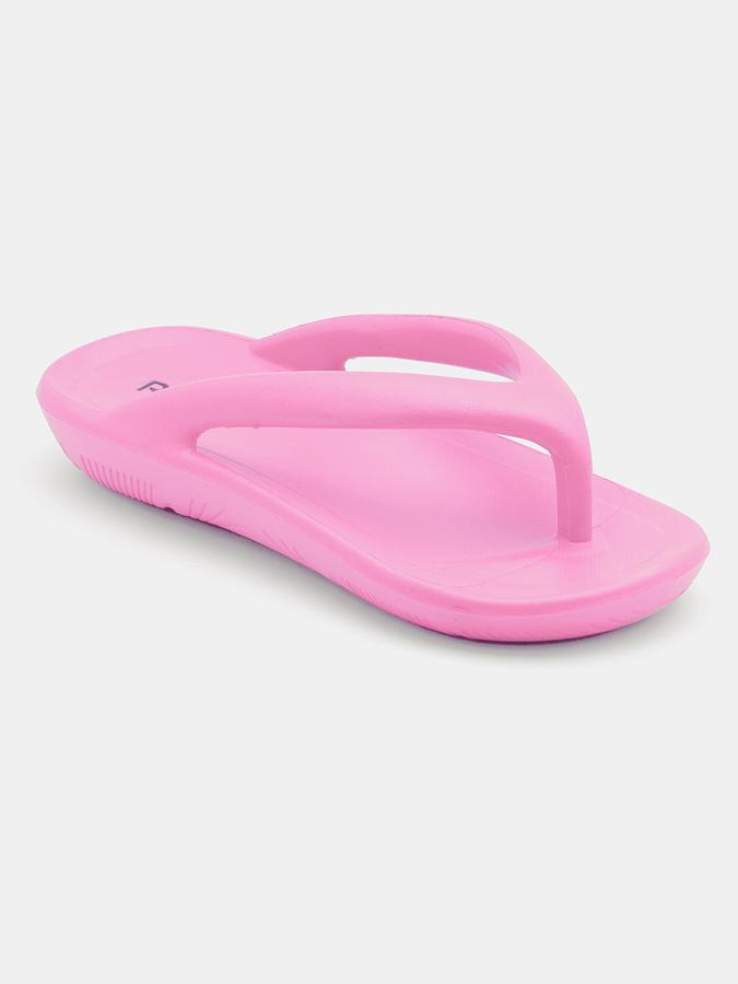 Women Slip-On Round-Toe Flip-Flops image number 2