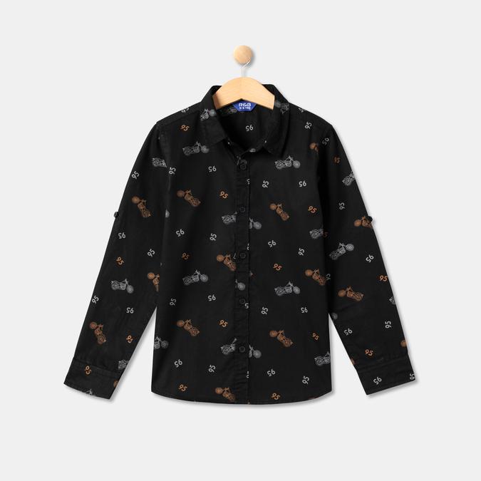 R&B Boys Black Shirts