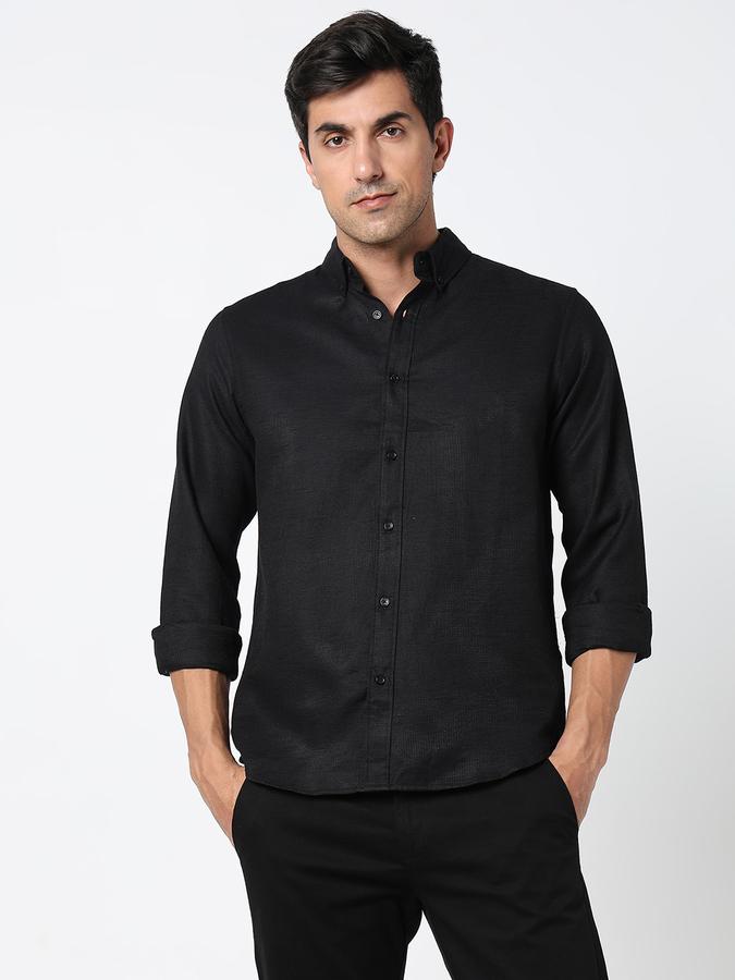 Men Self Design Casual Shirt image number 1
