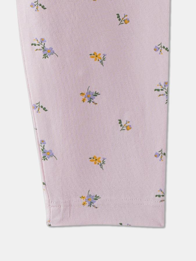 Girls Printed Slim Fit Ankle Length Legging