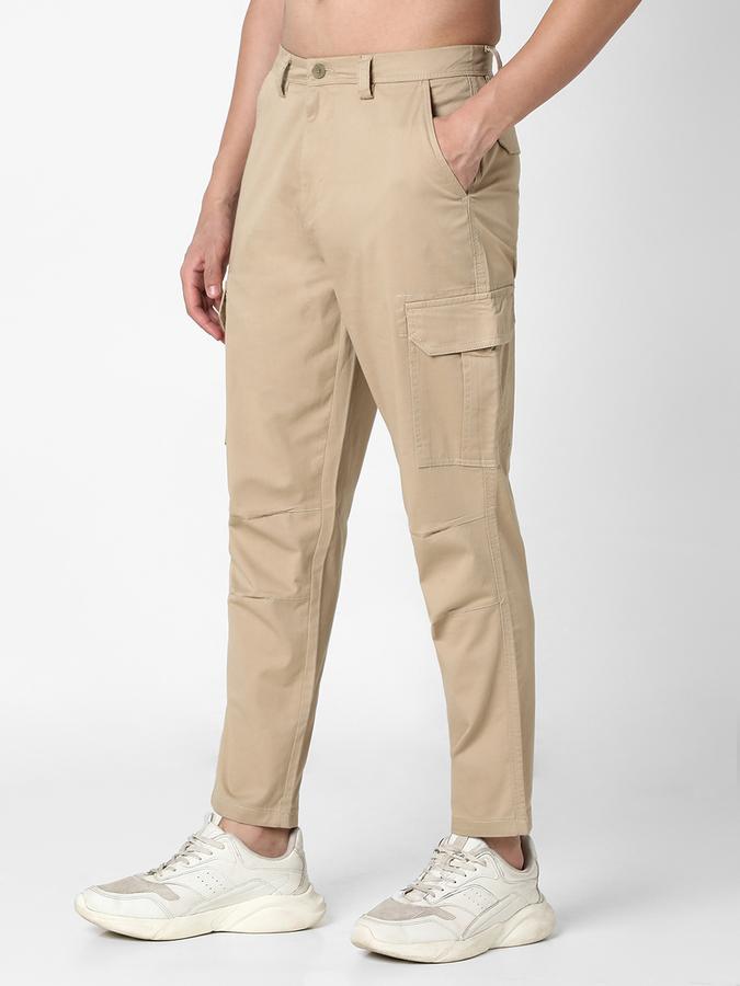 R&B Men's Beige Trousers