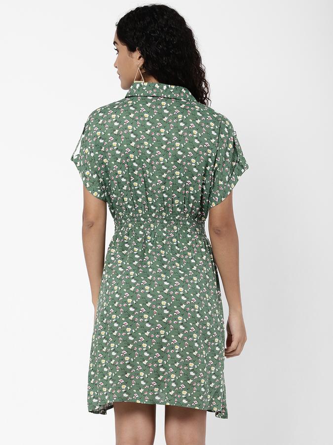 R&B Women's Smocked Shirt Dress image number 2