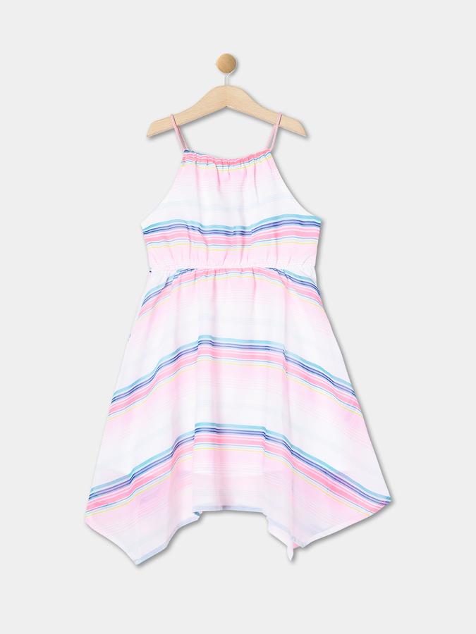 R&B Girls White Dress