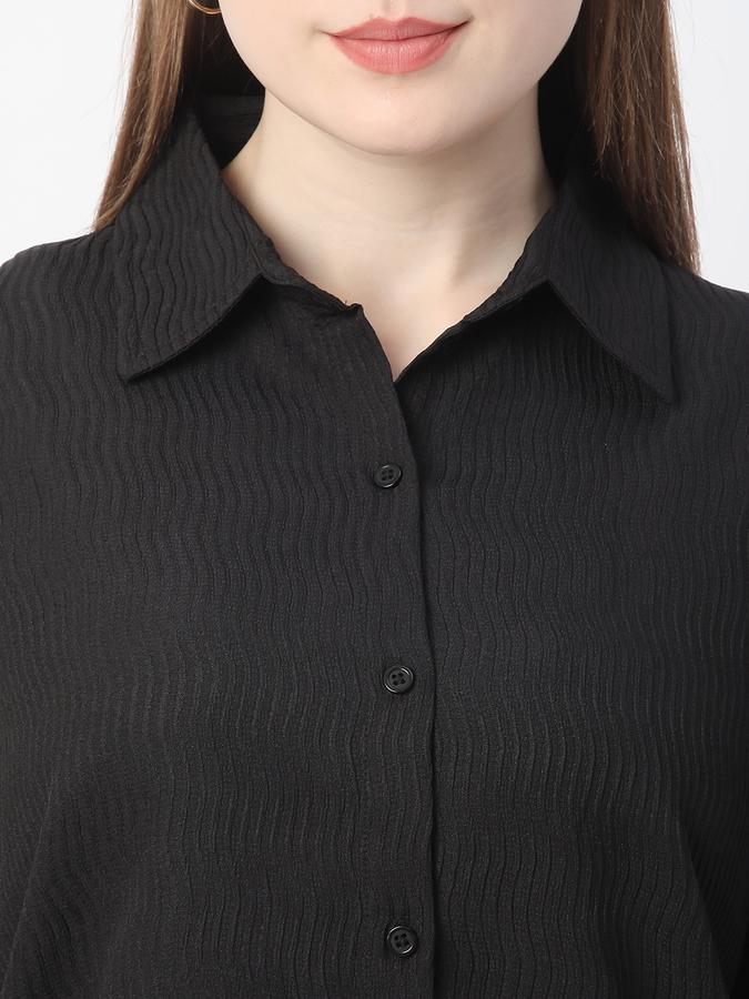 Casual Solid Women Top image number 3