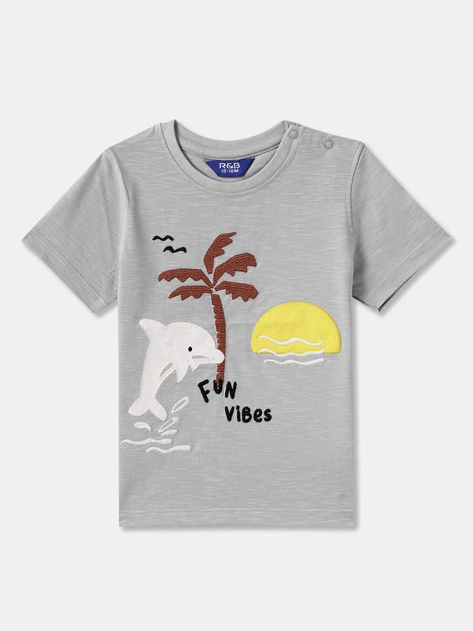 Boys Graphic Print T-shirt