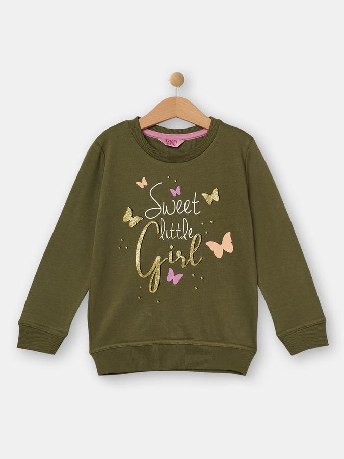 R&B Girls Olive Sweatshirt