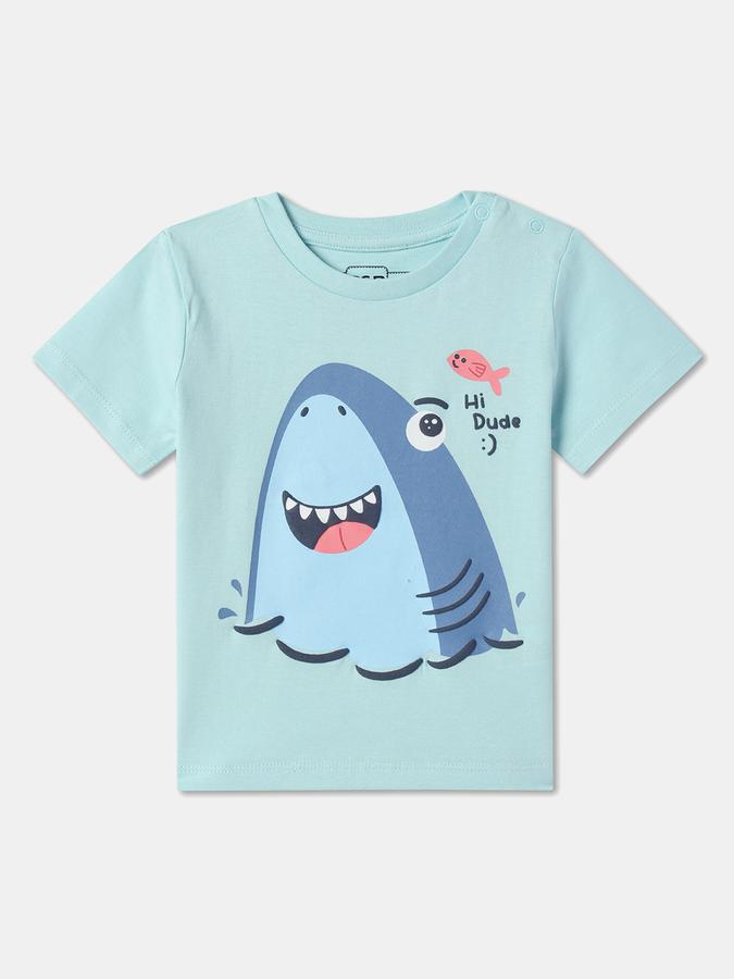 Boys Regular Fit Short Sleeve Crew Neck T-Shirt