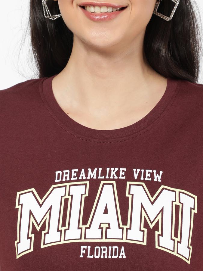 R&B Red Women Tops & T-Shirts image number 3