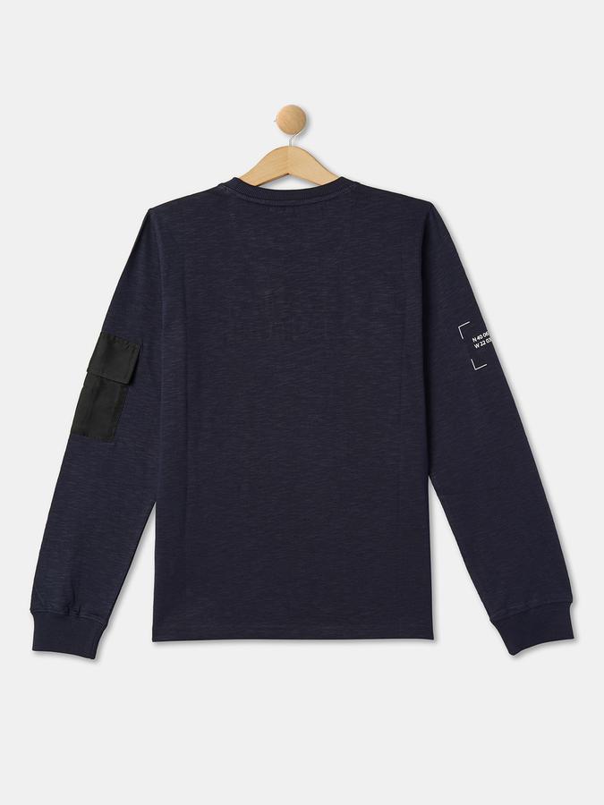 Boys Regular Fit Round-Neck T-Shirt image number 1