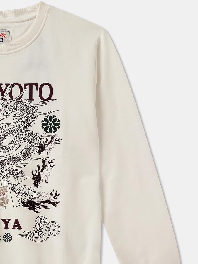 Boys Relaxed Fit Full Sleeve Crew Neck SweaT-Shirt