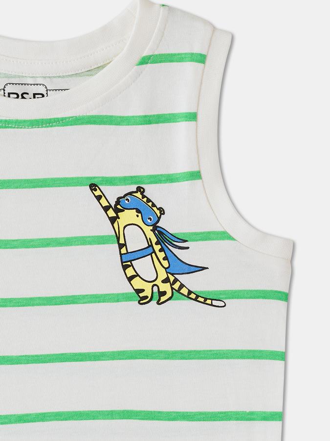 R&B Boys Sleeveless Graphic GRAPHIC TEE image number 2