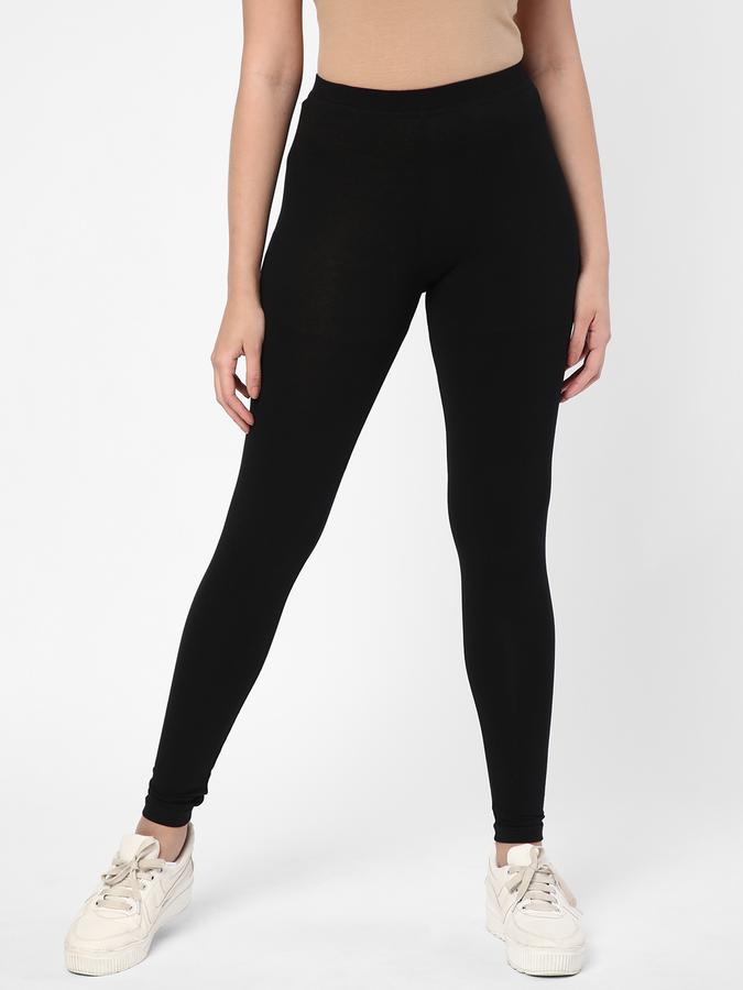 R&B Women Black Leggings image number 0