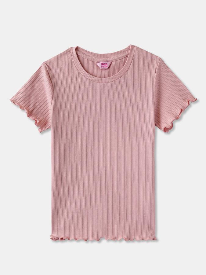 Girls Polycotton Knit Top 