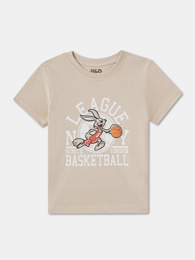 Boys Graphic Print Crew-Neck T-Shirt