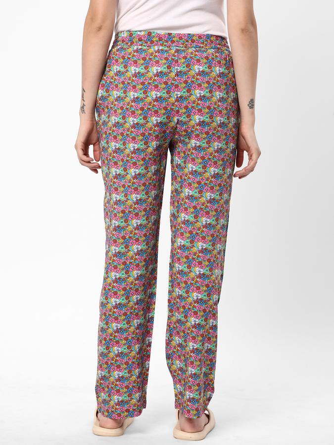 Women Floral Print Relaxed Fit Pyjamas image number 2