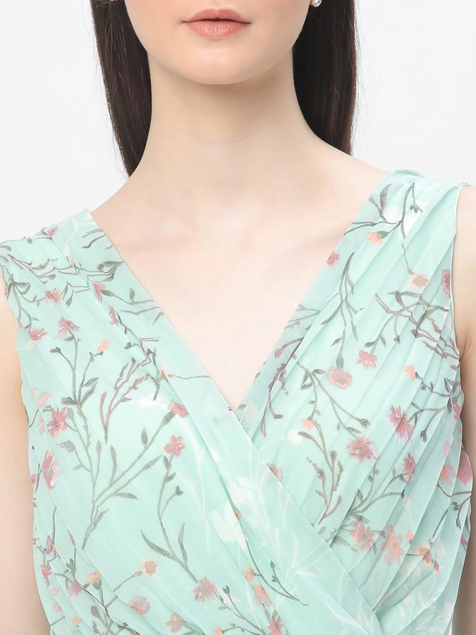 R&B Women's Pleated Midi Dress image number 3