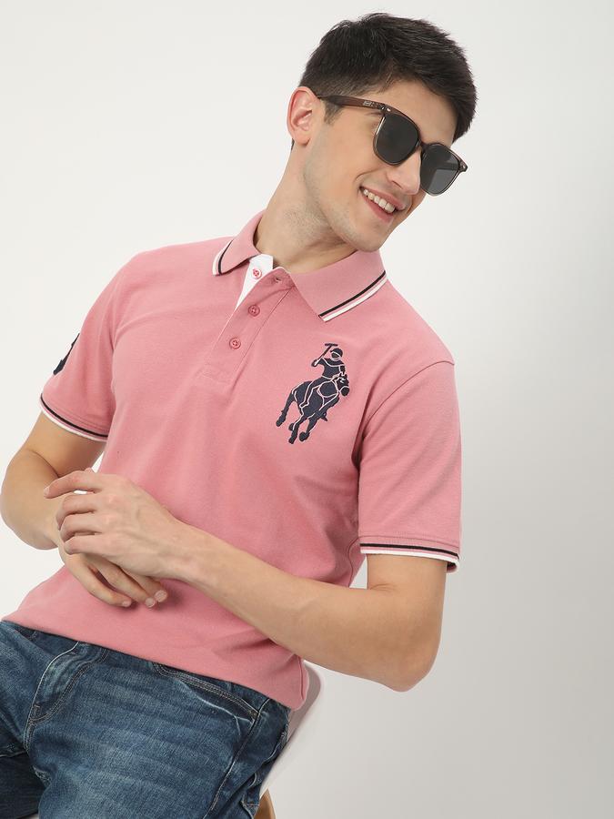 Men Regular Fit Polo T-Shirt image number 0