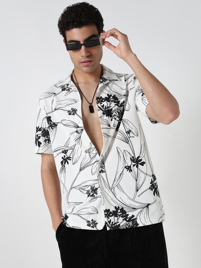 Men Printed Casual Shirt 