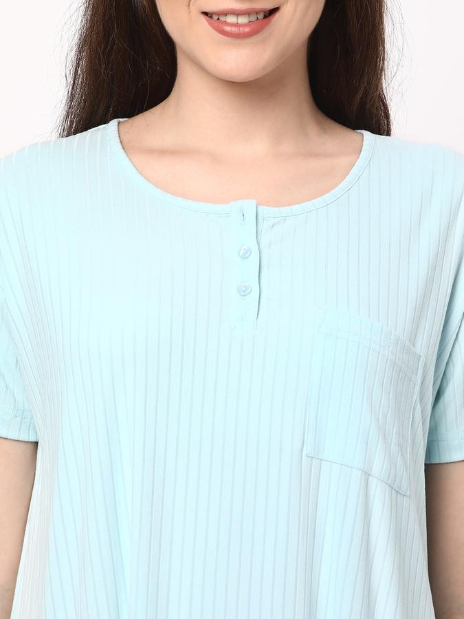 R&B Women Blue Night Dresses image number 3