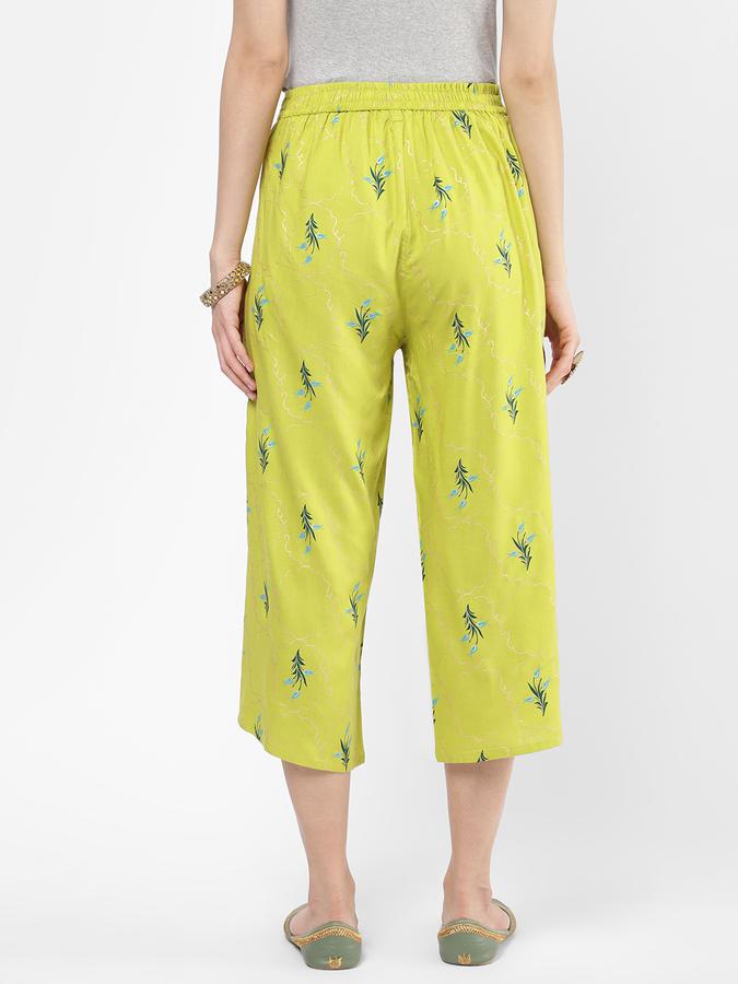 R&B Women Lime Palazzos & Culottes image number 2