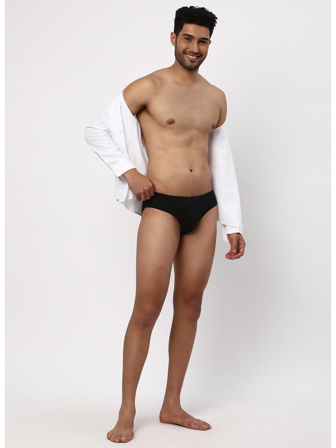 Pack of 2 Men Striped Briefs image number 2