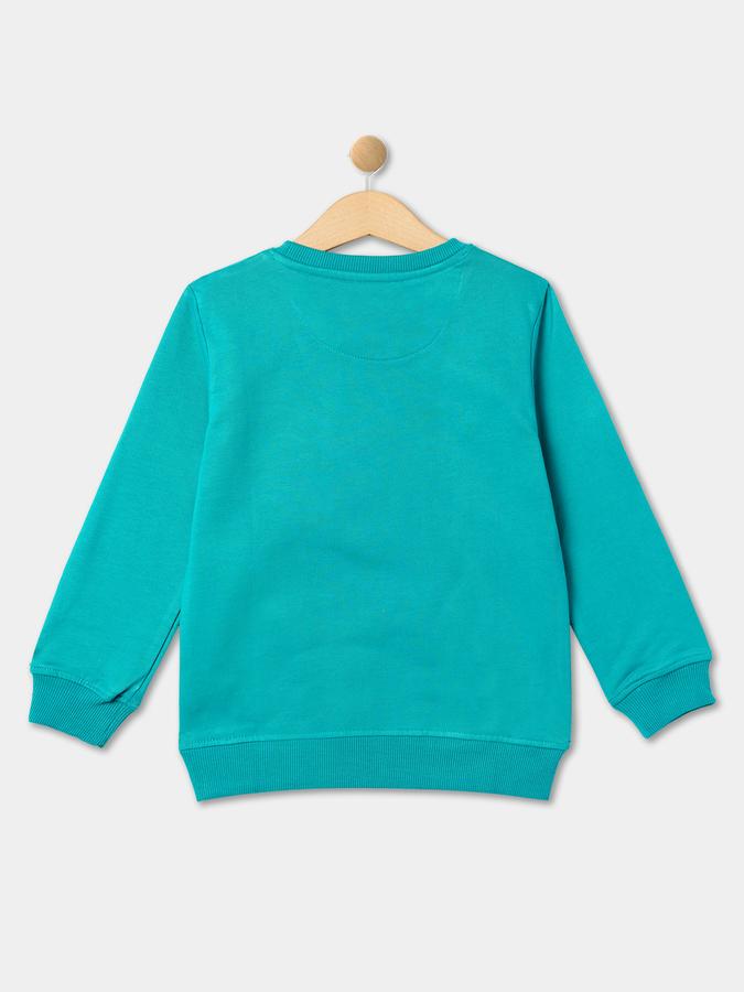 Boys Graphic Print Round-Neck Sweatshirt image number 1