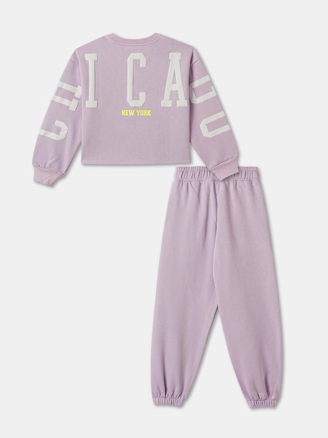 Girls Casual Sweatshirt Trouser image number 1