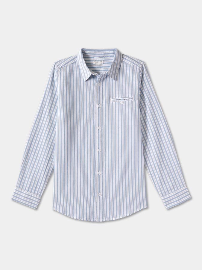 R&B Boys LONG SLEEVE Stripes SHIRT