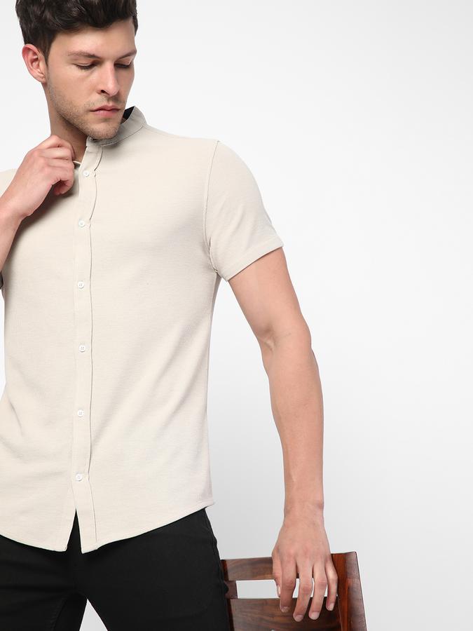 R&B Men Beige Shirts image number 0