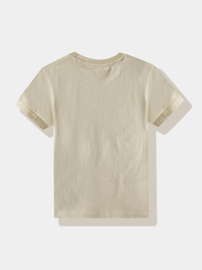 Boys Cotton Regular Fit Crew Neck Graphic T-shirt