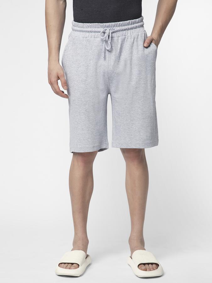 MENS LOUNGE SHORTS RICE KNIT FABRIC 