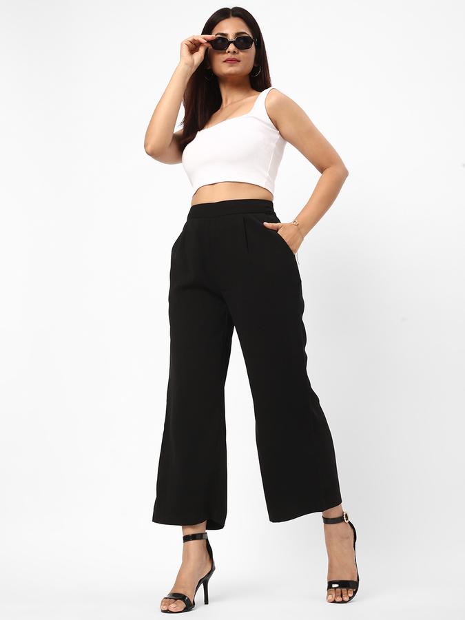 R&B Women Black Trousers image number 1
