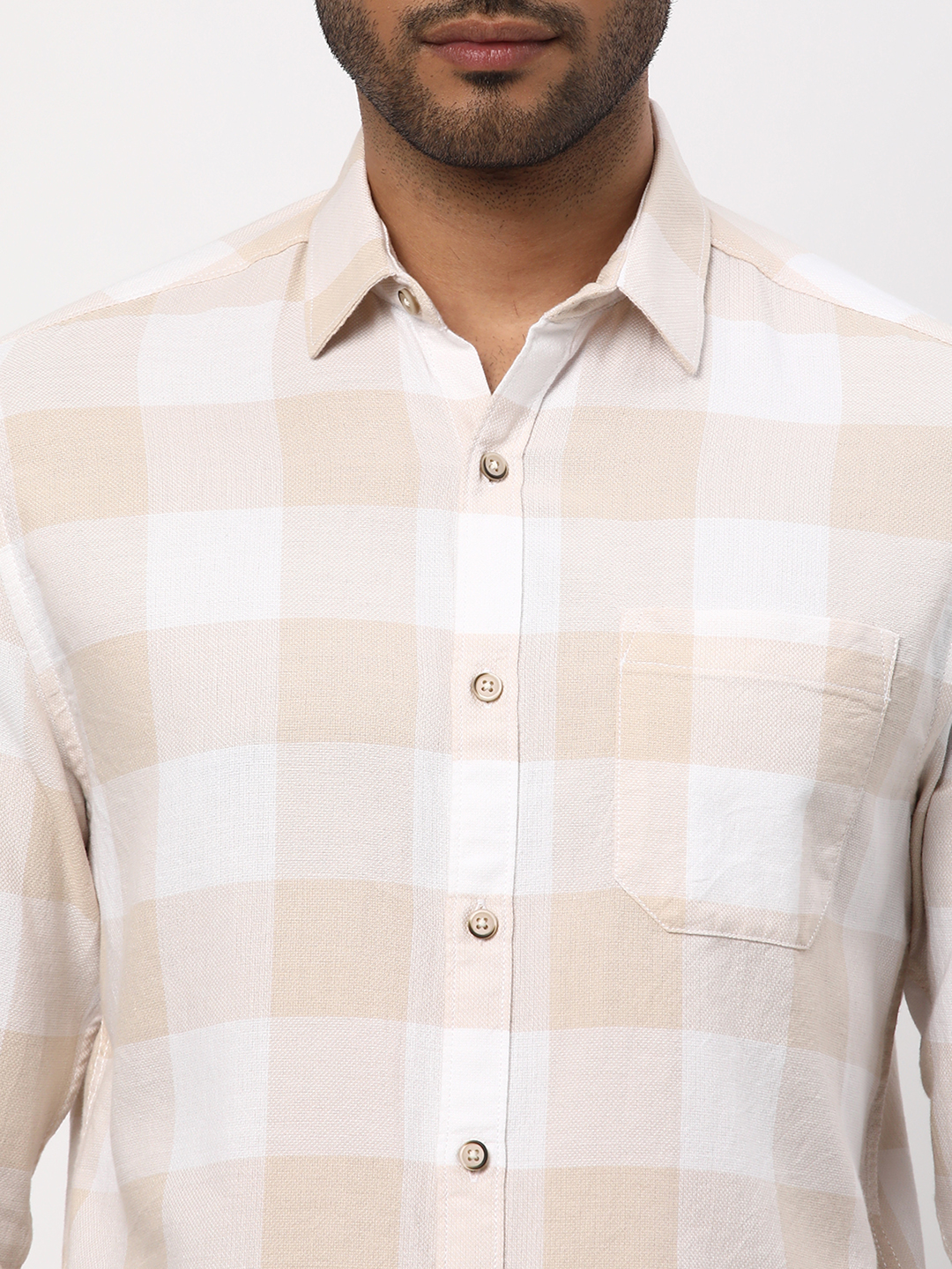 Checked Slim Fit Shirt image number 3