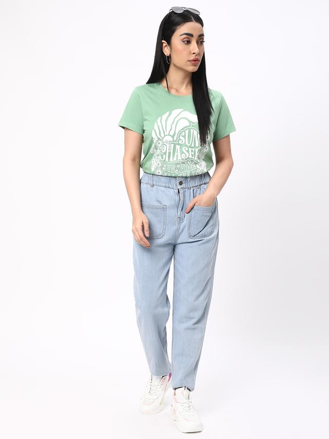 R&B Women's Basic Graphic T-Shirt image number 1