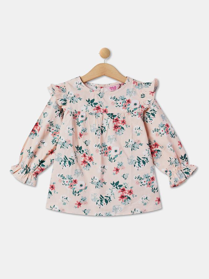 R&B Girls Beige Tops