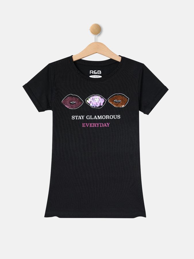 R&B Girls Black Tops image number 0