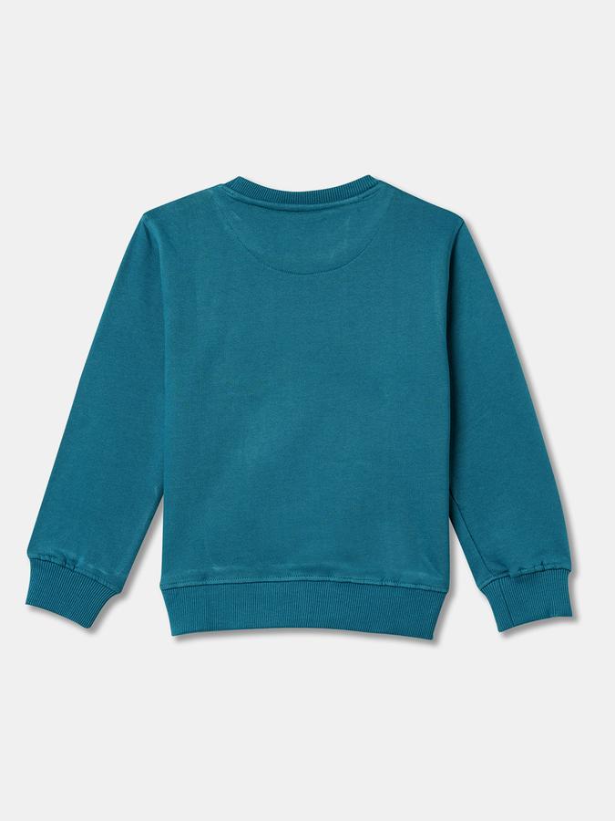 Boys Relaxed Fit Full Sleeve Crew Neck SweaT-Shirt